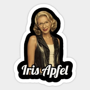 Retro Iris Sticker